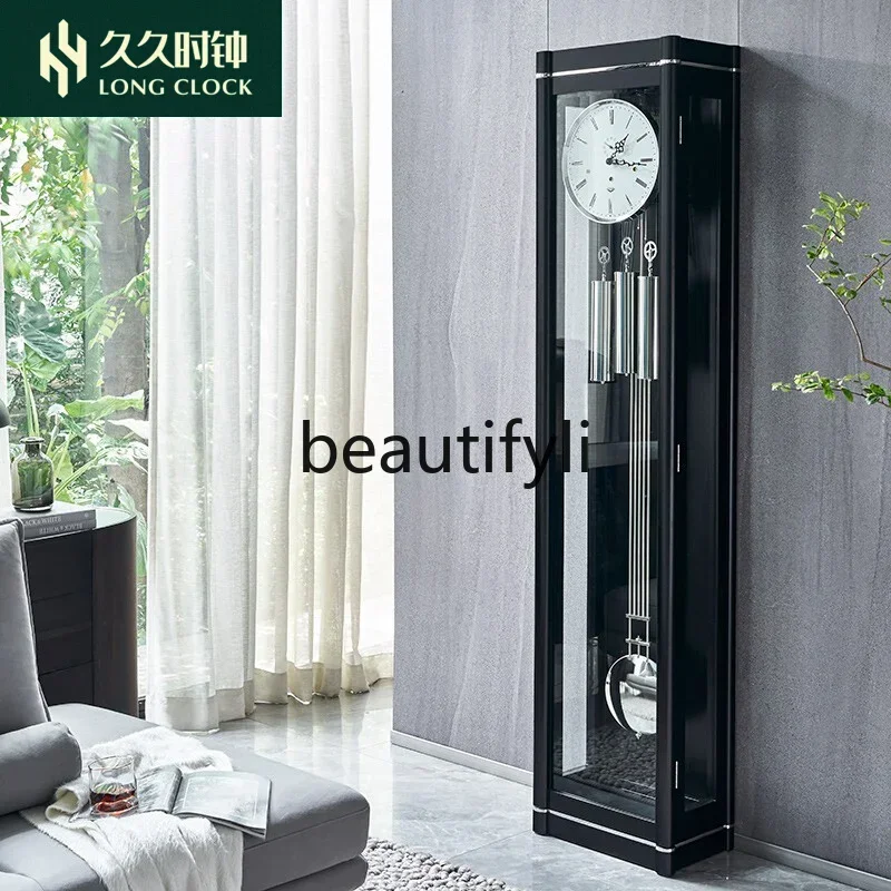 QQ Italian living room floor clock light luxury large clock new Chinese vertical pendulum clock Germany Helmler
QQ Italian living room floor clock light luxury large clock new Chinese vertical pendulum clock Germany Helmler