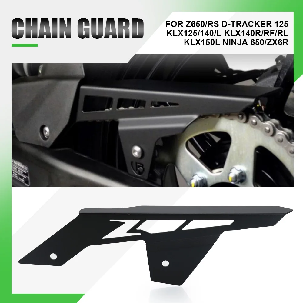For Kawasaki Z650/RS D-Tracker 125 KLX125/140/L KLX140R/RF/RL KLX150L Ninja 650/ZX6R Chain Guard Chain Sprocket Cover Protection
For Kawasaki Z650/RS D-Tracker 125 KLX125/140/L KLX140R/RF/RL KLX150L Ninja 650/ZX6R Chain Guard Chain Sprocket Cover Protection