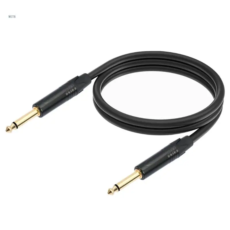 Durability 6.35mm Male To Male Sound Cord 1/4inch Guitar Instrument Cable For Sound Interfaces Mixers Sound Recording Dropship
Durability 6.35mm Male To Male Sound Cord 1/4inch Guitar Instrument Cable For Sound Interfaces Mixers Sound Recording Dropship