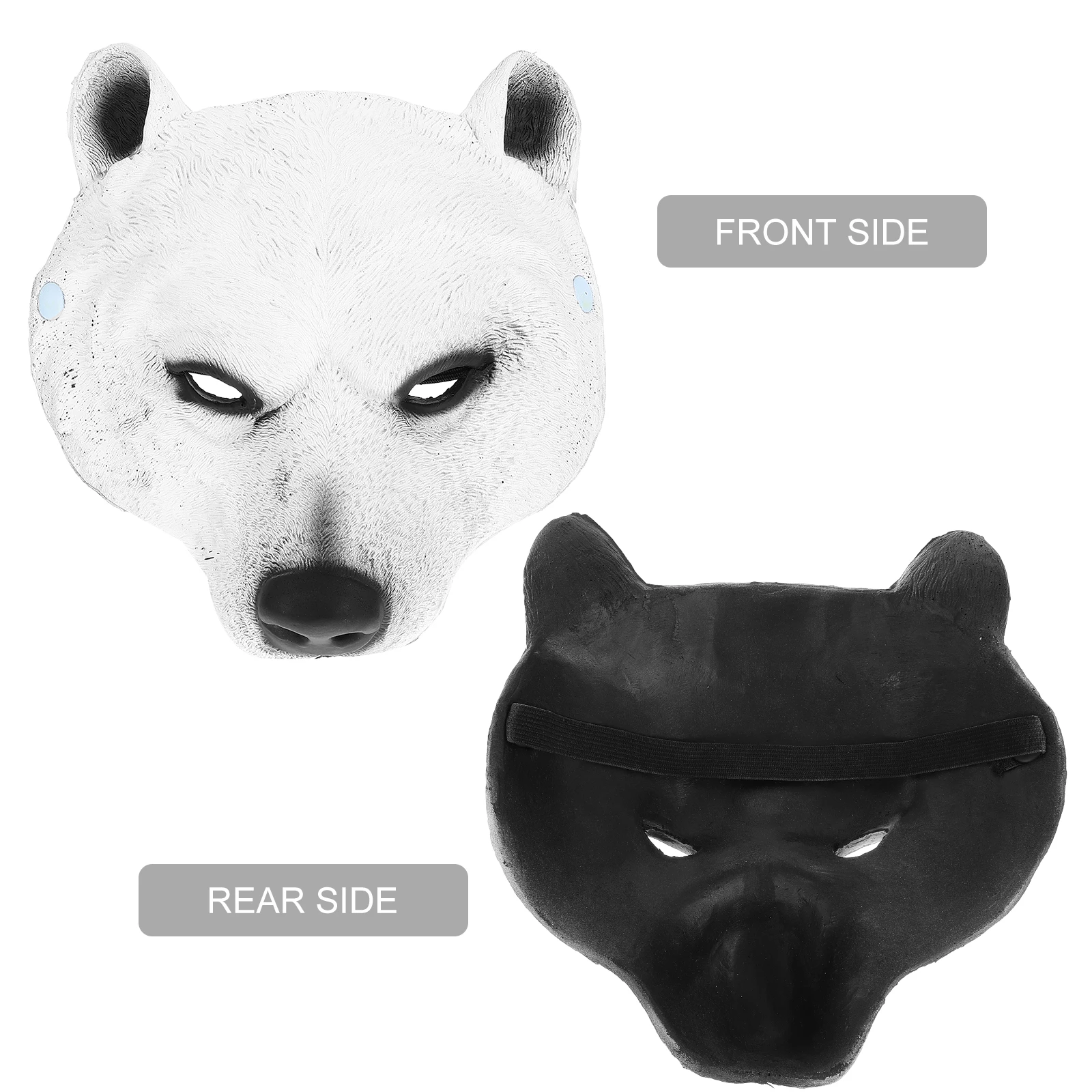 Animal Mask Masquerade Costume Polar Bear Cosplay Decorative Fashion Realistic Masks Adult Halloween Accessories Party Prop
Animal Mask Masquerade Costume Polar Bear Cosplay Decorative Fashion Realistic Masks Adult Halloween Accessories Party Prop