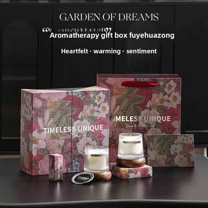 Scented Candle Set Gift Box Soybean Wax Fragrance Bedroom Lasting Birthday Wedding Souvenir Ornament
Scented Candle Set Gift Box Soybean Wax Fragrance Bedroom Lasting Birthday Wedding Souvenir Ornament