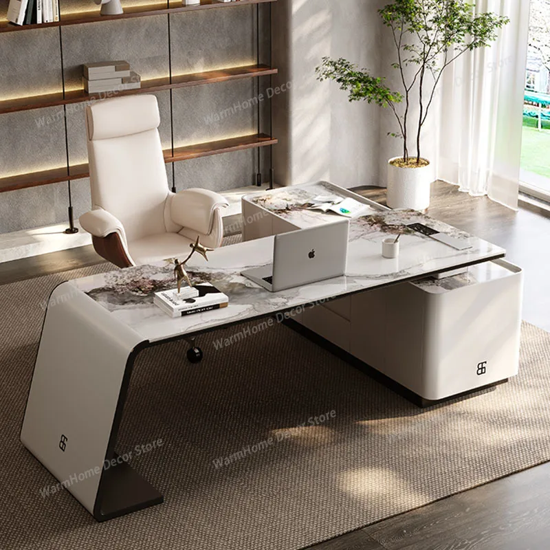 Executive Study Office Desk Modern Computer Luxury Storage Office Desk Multifunctional Standing Mesa Ordenador Office Furniture
Executive Study Office Desk Modern Computer Luxury Storage Office Desk Multifunctional Standing Mesa Ordenador Office Furniture