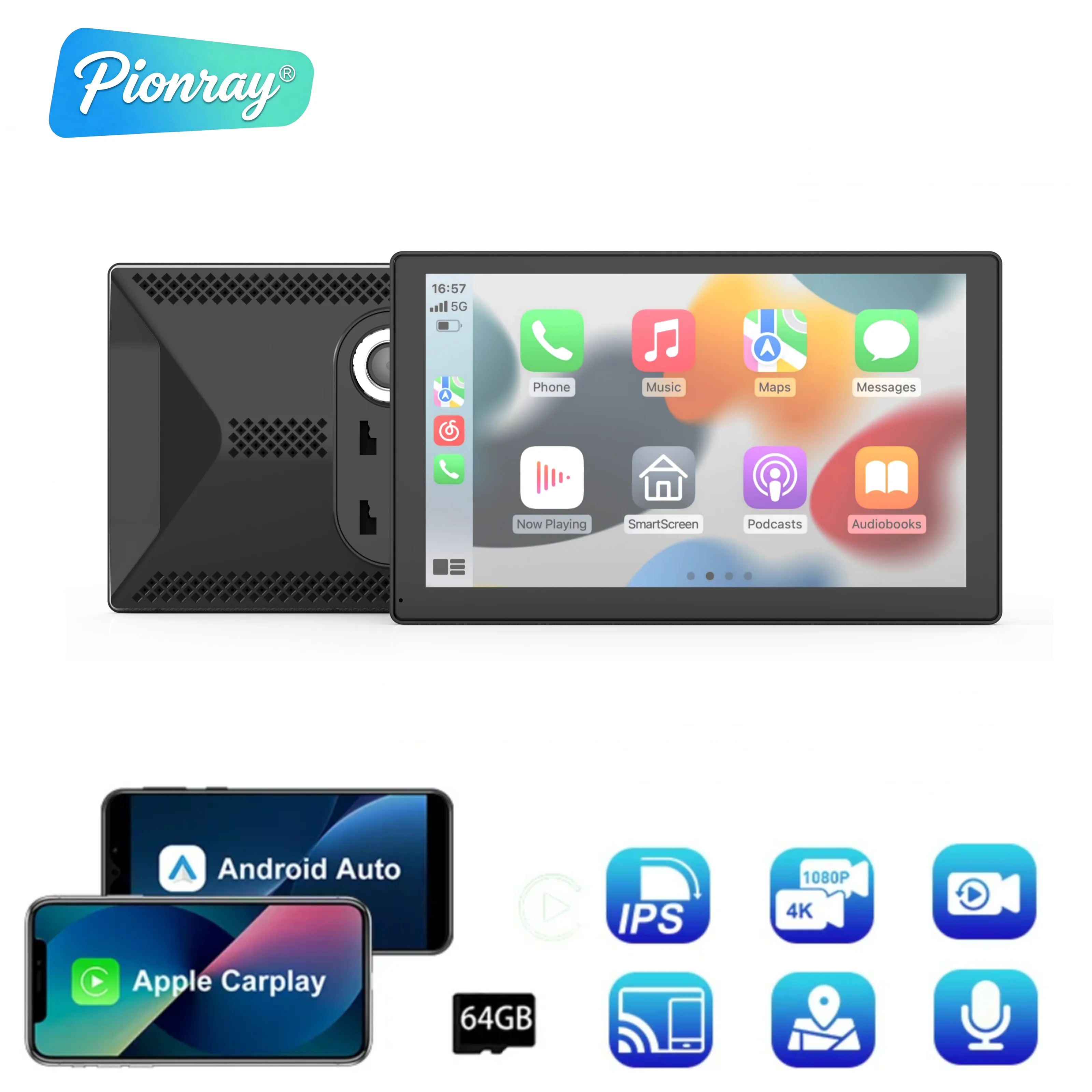 10.1'' 4K Dashcam 4:3 Large Screen Carplay Android Auto DVR Car Intelligent Systems Multimedia Video Player Stereo Radio
10.1'' 4K Dashcam 4:3 Large Screen Carplay Android Auto DVR Car Intelligent Systems Multimedia Video Player Stereo Radio