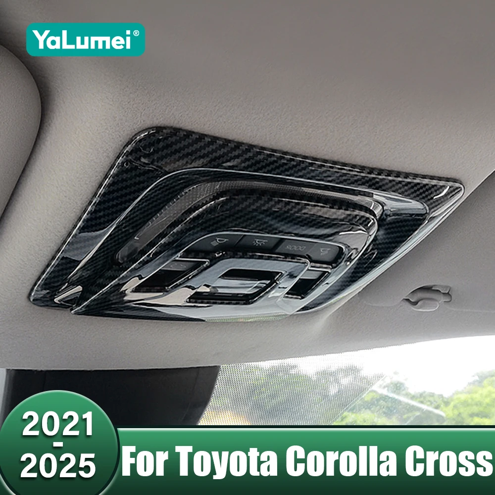 Car Styling Front Rear Reading Light Lamp Frame Decorate Cover Trim Sticker For Toyota Corolla Cross XG10 2021-2024 2025 Hybrid
Car Styling Front Rear Reading Light Lamp Frame Decorate Cover Trim Sticker For Toyota Corolla Cross XG10 2021-2024 2025 Hybrid