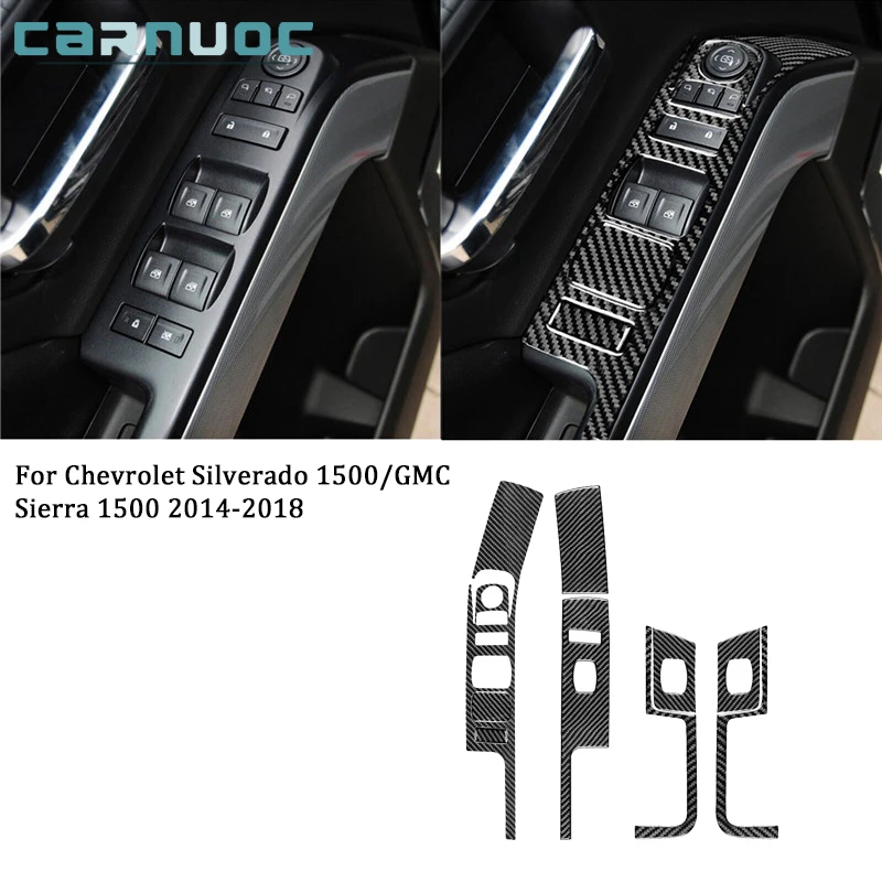 Window Lift Control Panel For Chevrolet Silverado 1500/GMC Sierra 1500 2014-2018 Car Carbon Fiber Stickers Interior Accessories
Window Lift Control Panel For Chevrolet Silverado 1500/GMC Sierra 1500 2014-2018 Car Carbon Fiber Stickers Interior Accessories