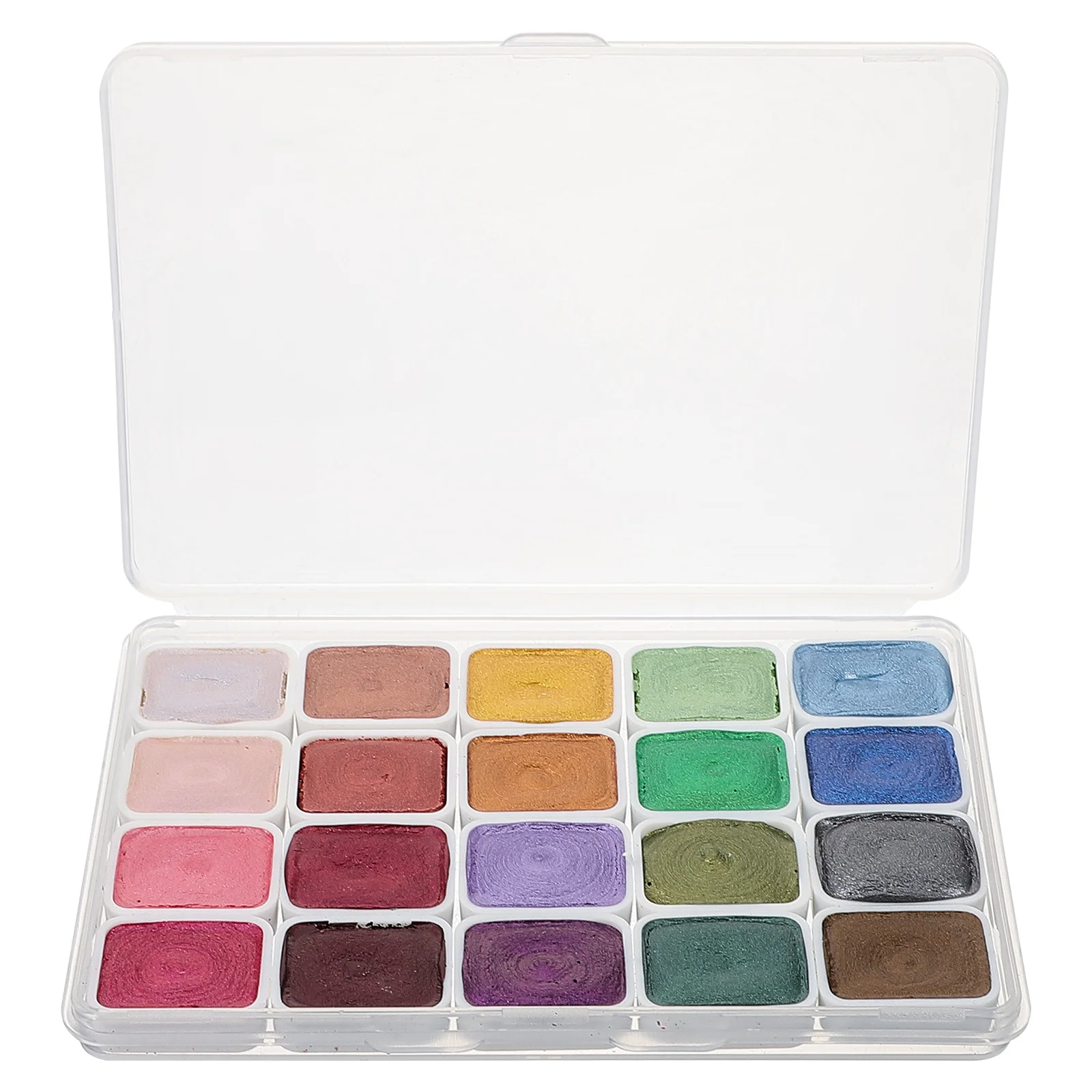 1 Set Watercolor Solid Paint Kit Artists Students Beginners Mineral Mica Pigments Fast Drying Bright Colors Portable Outdoor
1 Set Watercolor Solid Paint Kit Artists Students Beginners Mineral Mica Pigments Fast Drying Bright Colors Portable Outdoor