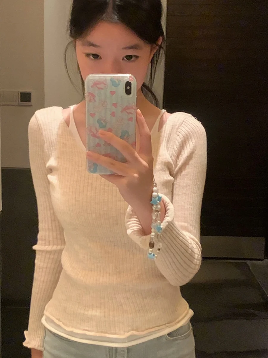Sexy Chic Shoulder Bared One Shoulder Knitted Sweater Women Early Autumn Outerwear Base Layer Shirt Inner Wear Top Korean Sty...
Sexy Chic Shoulder Bared One Shoulder Knitted Sweater Women Early Autumn Outerwear Base Layer Shirt Inner Wear Top Korean Sty...