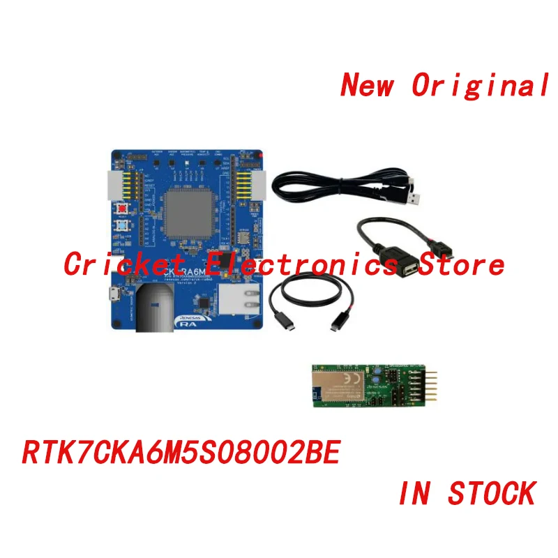 RTK7CKA6M5S08002BE Development Board and Toolkit - ARM Kit with CK-RA6M5_ V2+PMOD-DA16600
RTK7CKA6M5S08002BE Development Board and Toolkit - ARM Kit with CK-RA6M5_ V2+PMOD-DA16600