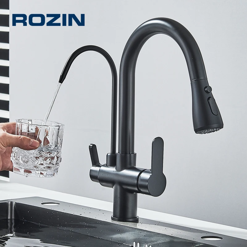 Multi-function Purified Water Kitchen Tap 360 Degree Rotation 3 Modes Pull-out Sprayer Hot Cold Faucet
Multi-function Purified Water Kitchen Tap 360 Degree Rotation 3 Modes Pull-out Sprayer Hot Cold Faucet