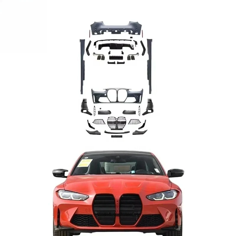 Заводской комплект обвесов M4 для BMW 4 серии G22 (2023 г.в.): передний бампер и боковые юбки-диффузоры, новые.
Заводской комплект обвесов M4 для BMW 4 серии G22 (2023 г.в.): передний бампер и боковые юбки-диффузоры, новые.