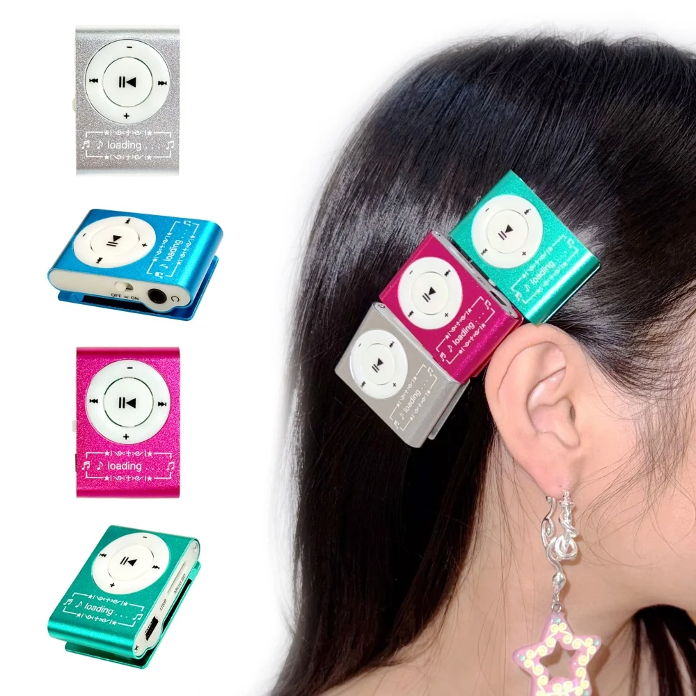 Оригинальный мини-плеер MP3, музыкальный медиаплеер, мини-заколка для волос, винтажный, забавный, в стиле Y2K, подарок для девушки на День святого Валентина, украшение в стиле Харадзюку, аксессуары
Оригинальный мини-плеер MP3, музыкальный медиаплеер, мини-заколка для волос, винтажный, забавный, в стиле Y2K, подарок для девушки на День святого Валентина, украшение в стиле Харадзюку, аксессуары