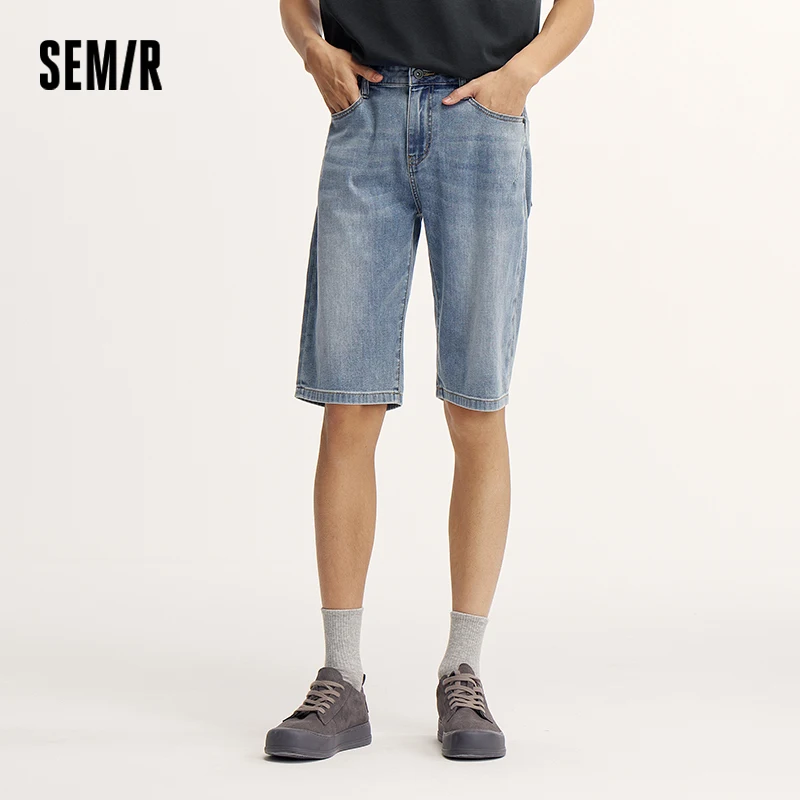 Semir Denim Mid-length Shorts Men 2024 New Summer Version Classic Versatile Straight-leg Trousers
Semir Denim Mid-length Shorts Men 2024 New Summer Version Classic Versatile Straight-leg Trousers