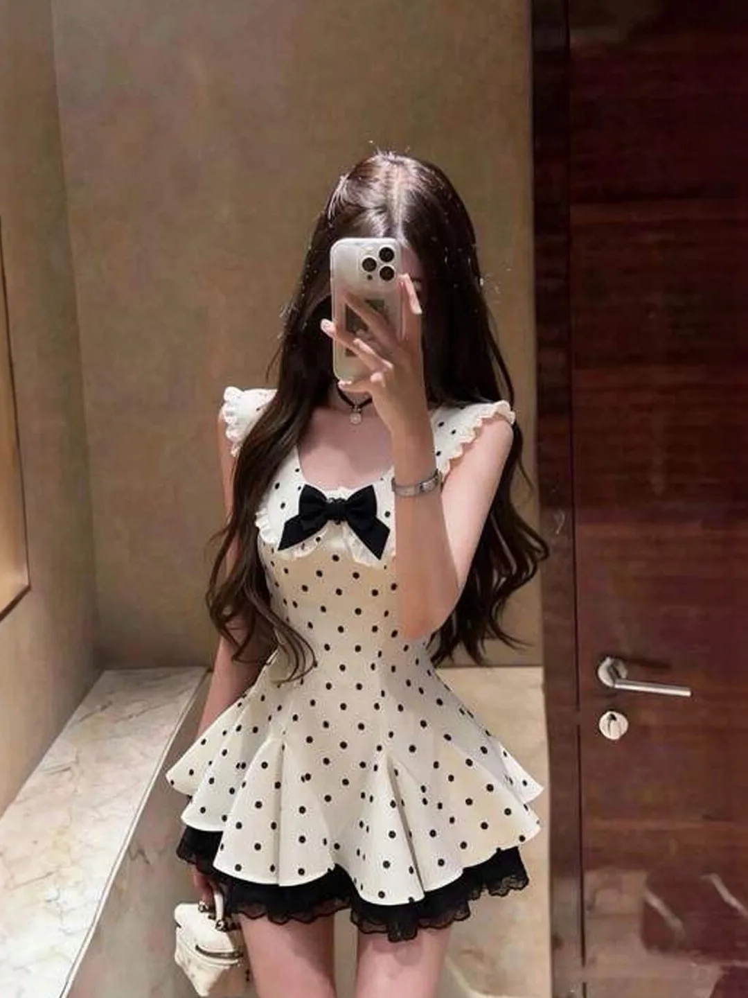 Gentle Summer Polka Dot Puffy Short Skirt Dress Women's Cotton Belted Midi Dress City Commute Street Style Party Casual Travel
Gentle Summer Polka Dot Puffy Short Skirt Dress Women's Cotton Belted Midi Dress City Commute Street Style Party Casual Travel