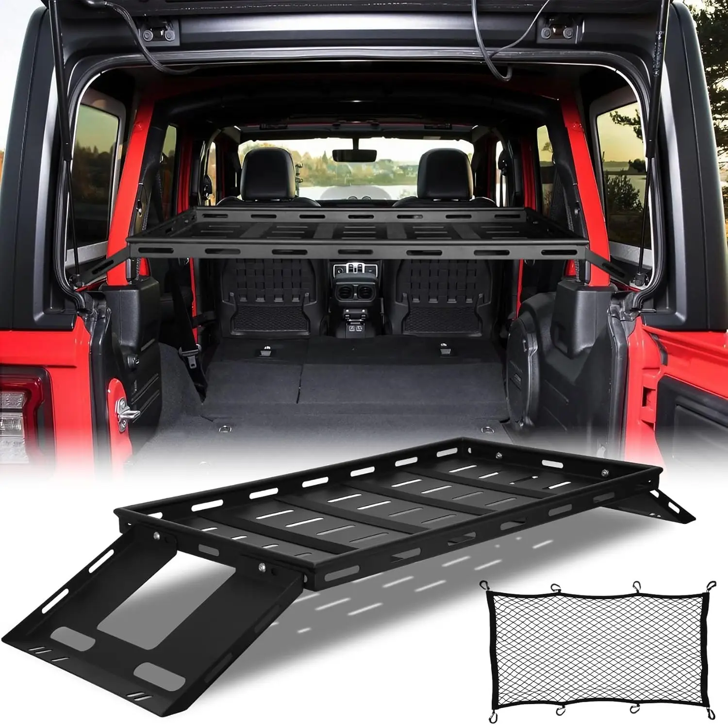 Interior Rear Trunk Cargo Ra Basket Tray Interior Storage Luggage Carrier For 2007-2025 Jk Jku & Jl Jlu Unlimited 4 Door
Interior Rear Trunk Cargo Ra Basket Tray Interior Storage Luggage Carrier For 2007-2025 Jk Jku & Jl Jlu Unlimited 4 Door
