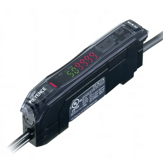 KEYENCE NPN Output Optical Fiber Sensor Amplifier FS-V11
KEYENCE NPN Output Optical Fiber Sensor Amplifier FS-V11