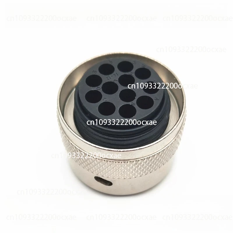 12-pin high-quality round connector plug UTG61412S plastic connector with metal connection system 
12-pin high-quality round connector plug UTG61412S plastic connector with metal connection system