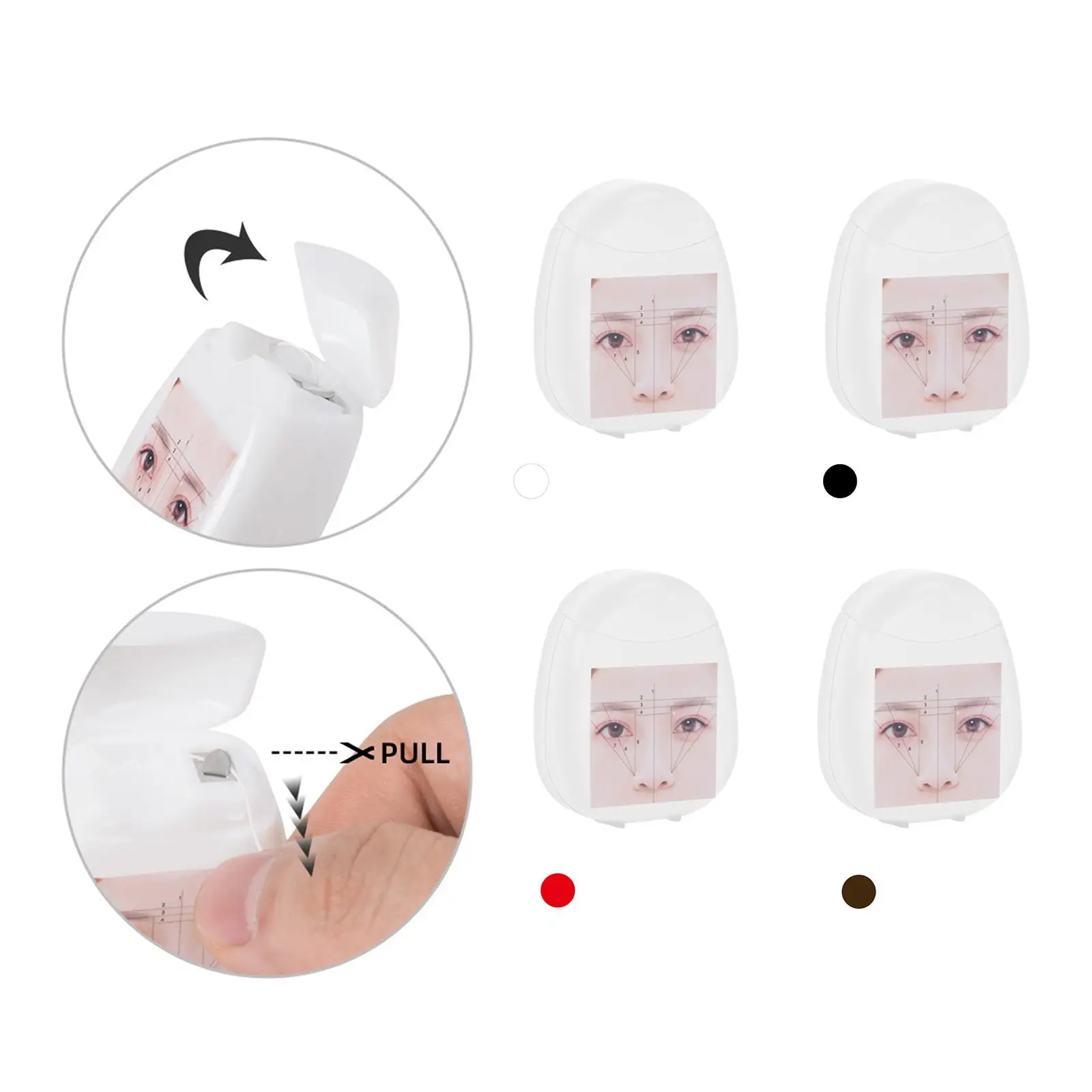 Предварительно заправленная нить для разметки бровей, 10 м, для легкого позиционирования, простой в использовании, измерительный инструмент для окрашивания бровей, нить для создания формы бровей
Предварительно заправленная нить для разметки бровей, 10 м, для легкого позиционирования, простой в использовании, измерительный инструмент для окрашивания бровей, нить для создания формы бровей