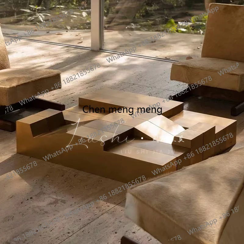 Design custom medieval solid wood module combination living room coffee table sofa edge designer art model room
Design custom medieval solid wood module combination living room coffee table sofa edge designer art model room