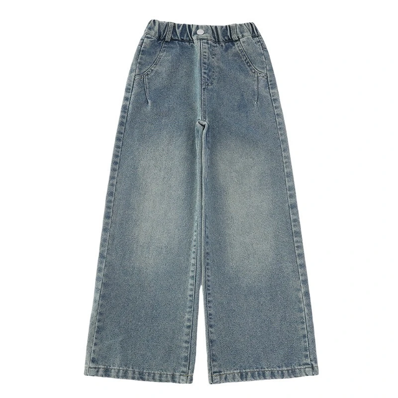 2026 Girls‘ Simple Straight Denim Jeans for Big Kids, Casual School Trousers, Breathable Cotton Everyday Bottoms New Arrival
2026 Girls‘ Simple Straight Denim Jeans for Big Kids, Casual School Trousers, Breathable Cotton Everyday Bottoms New Arrival