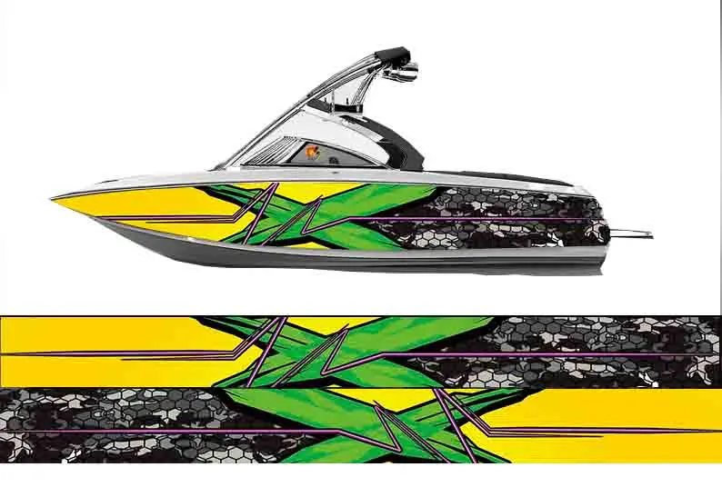 Abstract Geometry Graffiti Boat Sticker Packaging Fish Boat Waterproof Custom Marine Boat Decal Sticker Boat Wrap Vinyl Decor
Abstract Geometry Graffiti Boat Sticker Packaging Fish Boat Waterproof Custom Marine Boat Decal Sticker Boat Wrap Vinyl Decor