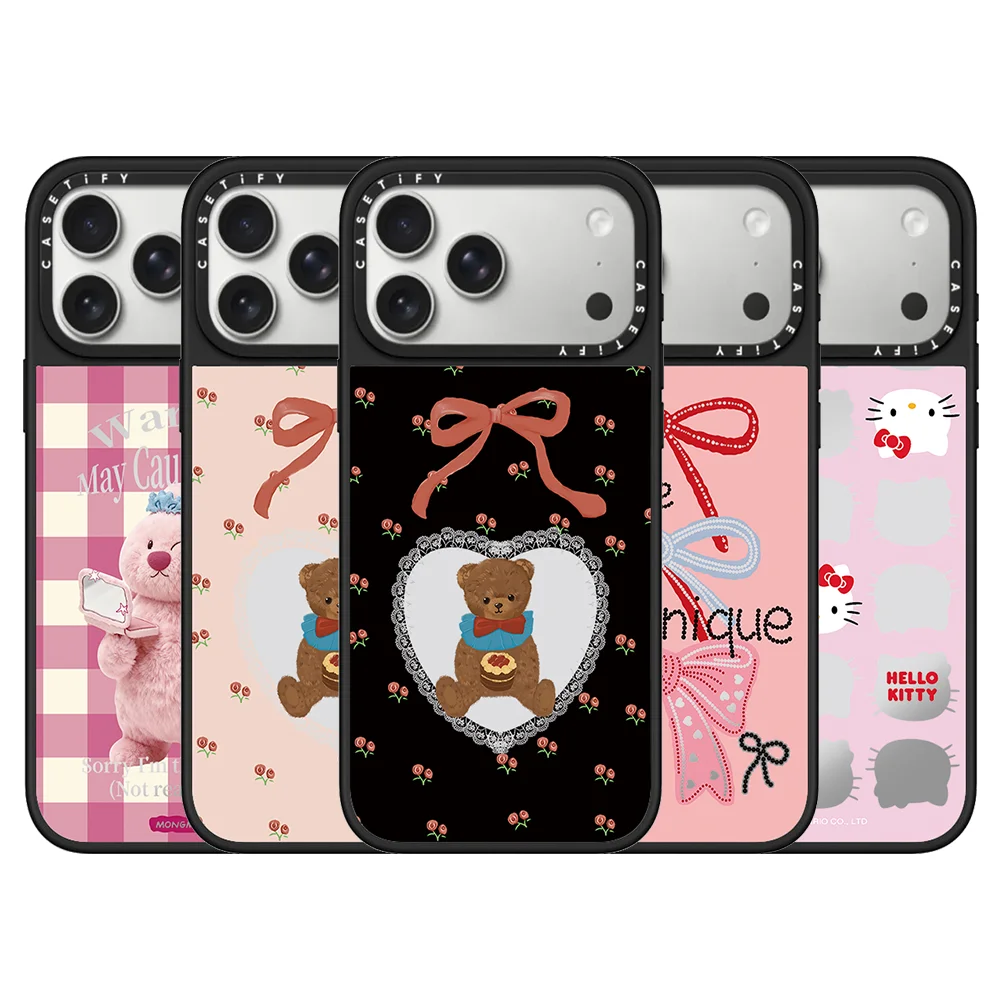 CASETiFY Co-branded HelloKitty Series Little Bear Phone Case for iPhone 17 16 15 14 13 Pro Max Plus Air Magnetic Protective Case
CASETiFY Co-branded HelloKitty Series Little Bear Phone Case for iPhone 17 16 15 14 13 Pro Max Plus Air Magnetic Protective Case