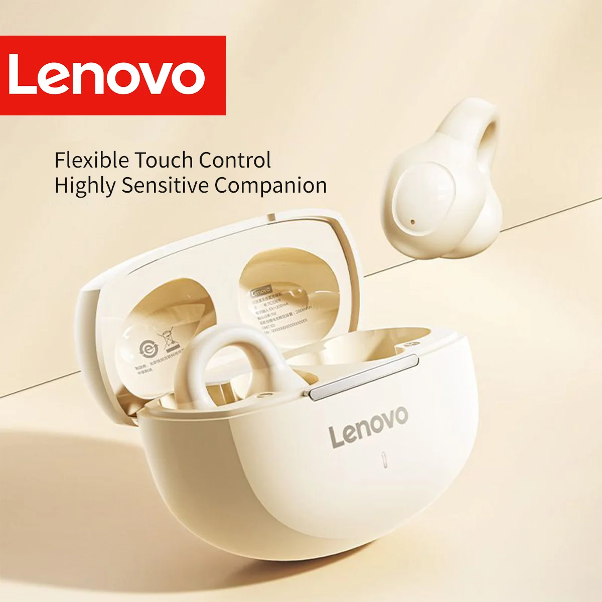 Lenovo Active Noise Cancelling Anc Wireless Clip-On Sport Earbuds Hi-Fi Bt 5.4 Long Battery Life Ergonomic Design for Workout
Lenovo Active Noise Cancelling Anc Wireless Clip-On Sport Earbuds Hi-Fi Bt 5.4 Long Battery Life Ergonomic Design for Workout