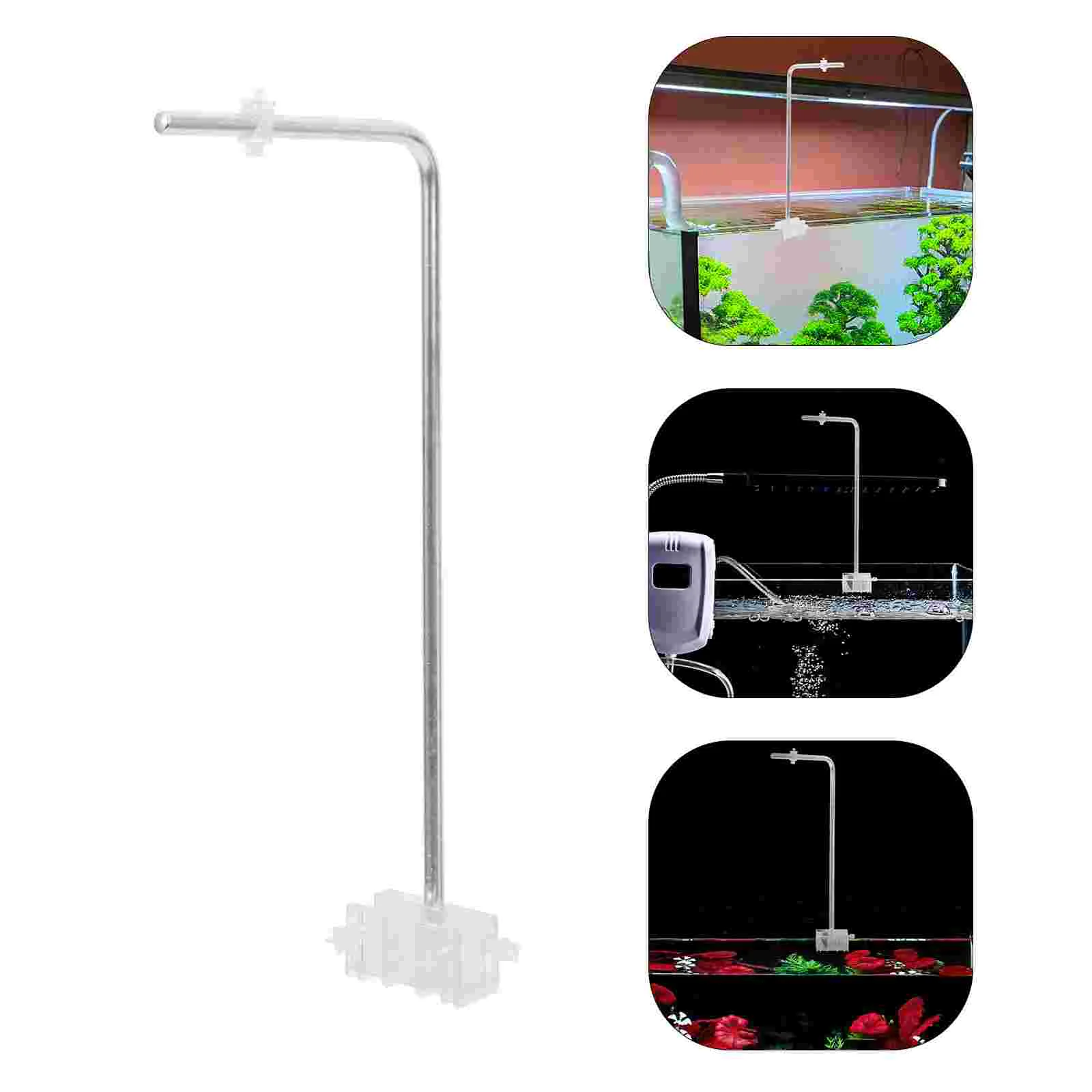 Silver Aluminum Fish Tank Light Bracket Water Grass Rack Aquarium Lighting Stand Lamp Holder Pet Products Accessories Fish Tank
Silver Aluminum Fish Tank Light Bracket Water Grass Rack Aquarium Lighting Stand Lamp Holder Pet Products Accessories Fish Tank