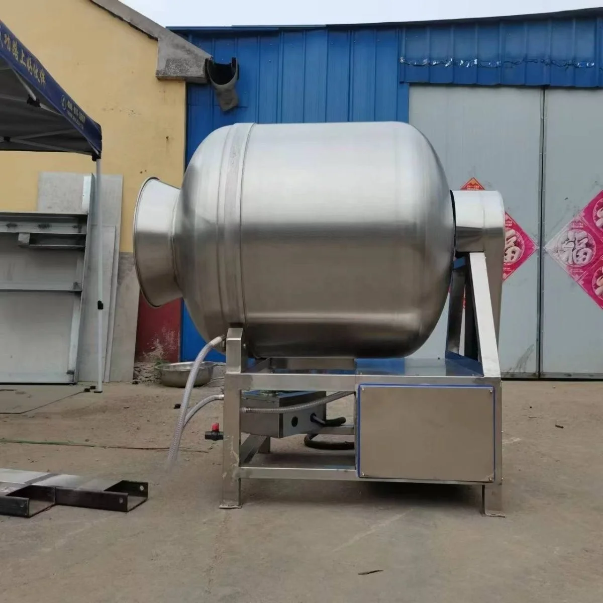 50L Automatic Kitchen Chicken Beef Marinating Machine Mix Food Marinator Vacuum Tumbling Pickling Lamb Meat Tumbling Machine
50L Automatic Kitchen Chicken Beef Marinating Machine Mix Food Marinator Vacuum Tumbling Pickling Lamb Meat Tumbling Machine