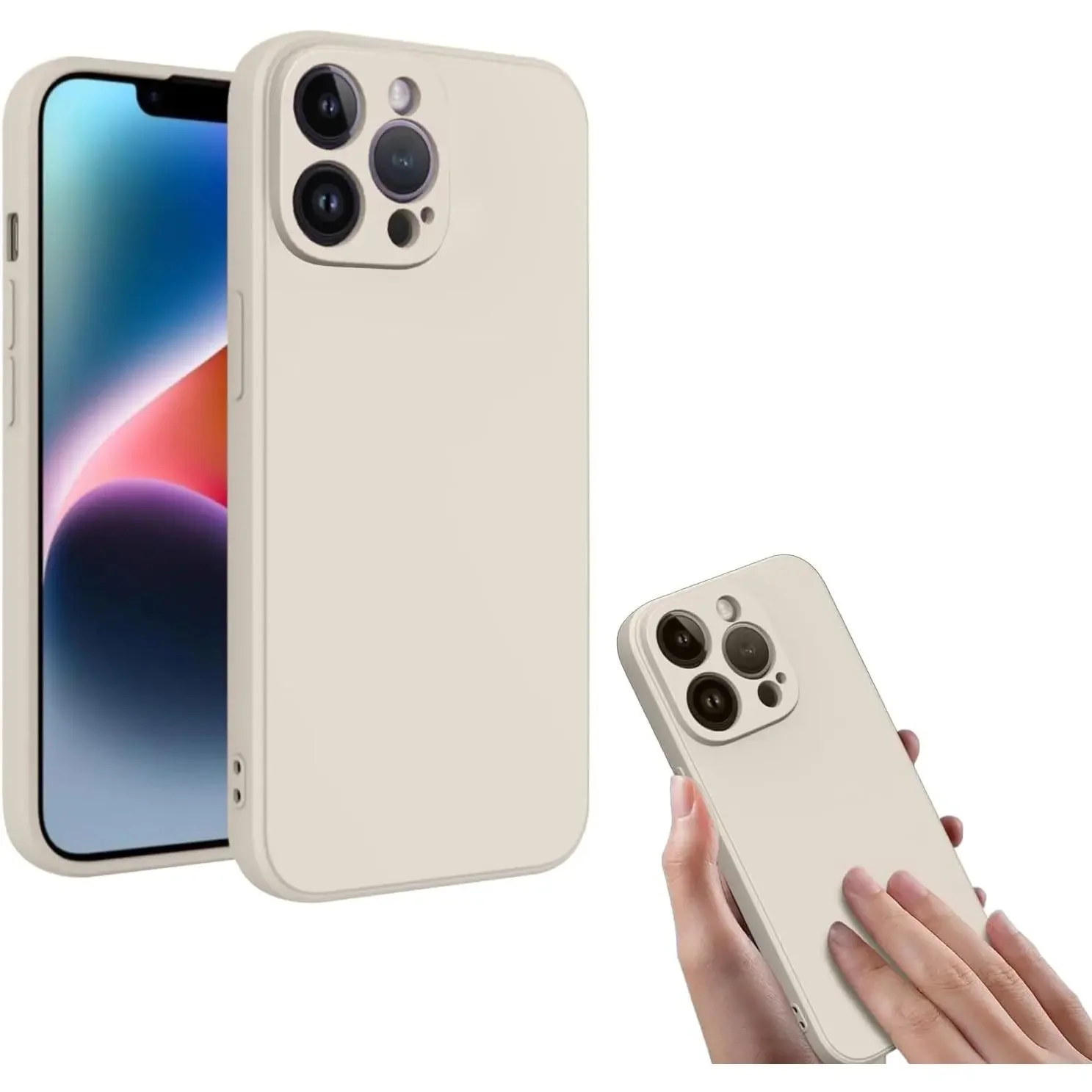 Liquid Silicone Phone Case for iphone 17 16 15 14 13 12 11 pro max plus 16e case, Protective Cover Compatible , Shockproof Anti-Slip Phone Case for Scratch Resistant,iphone 17 pro max phone cases,cute phone cases for Men Women Girls
Liquid Silicone Phone Case for iphone 17 16 15 14 13 12 11 pro max plus 16e case, Protective Cover Compatible , Shockproof Anti-Slip Phone Case for Scratch Resistant,iphone 17 pro max phone cases,cute phone cases for Men Women Girls 