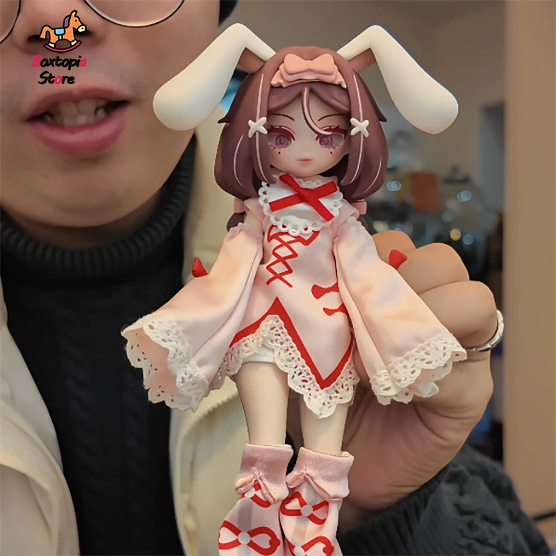 New Genuine Manchao The Zodiac Convocation Series 1/8 Bjd Blind Box A And B Ver.Anime Dolls Mystery Box Collectible Toys As Gift
New Genuine Manchao The Zodiac Convocation Series 1/8 Bjd Blind Box A And B Ver.Anime Dolls Mystery Box Collectible Toys As Gift