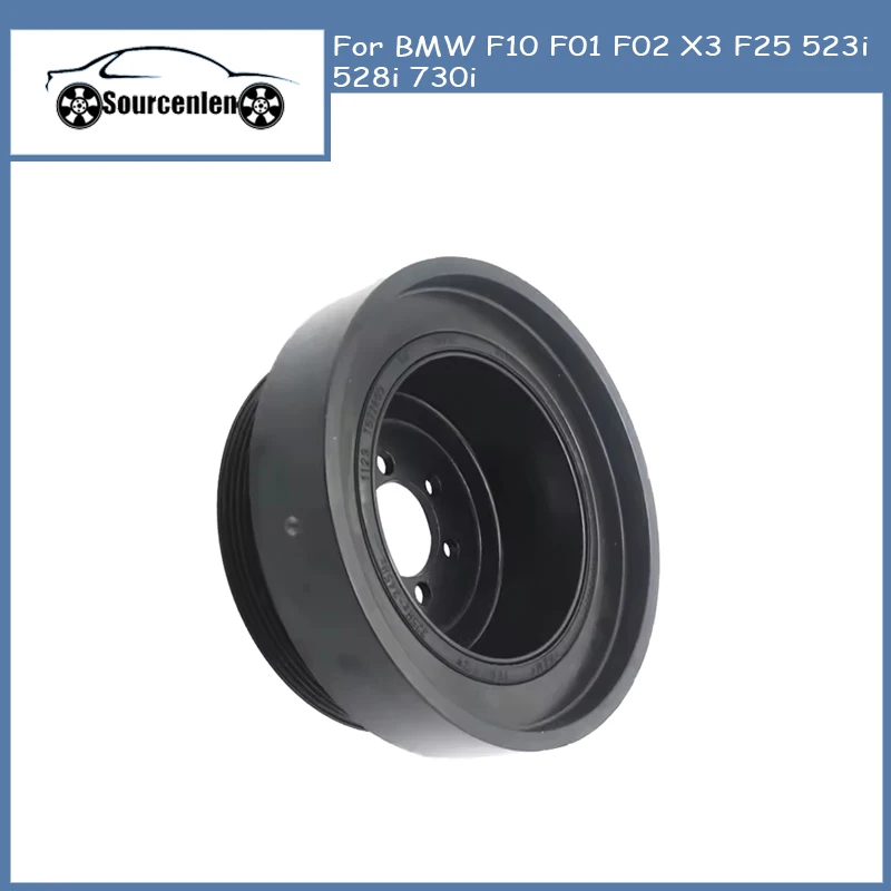 OEM 11237577663 Car Engine Tensioner Crankshaft Pulley For BMW F10 F01 F02 X3 F25 523i 528i 730i
OEM 11237577663 Car Engine Tensioner Crankshaft Pulley For BMW F10 F01 F02 X3 F25 523i 528i 730i