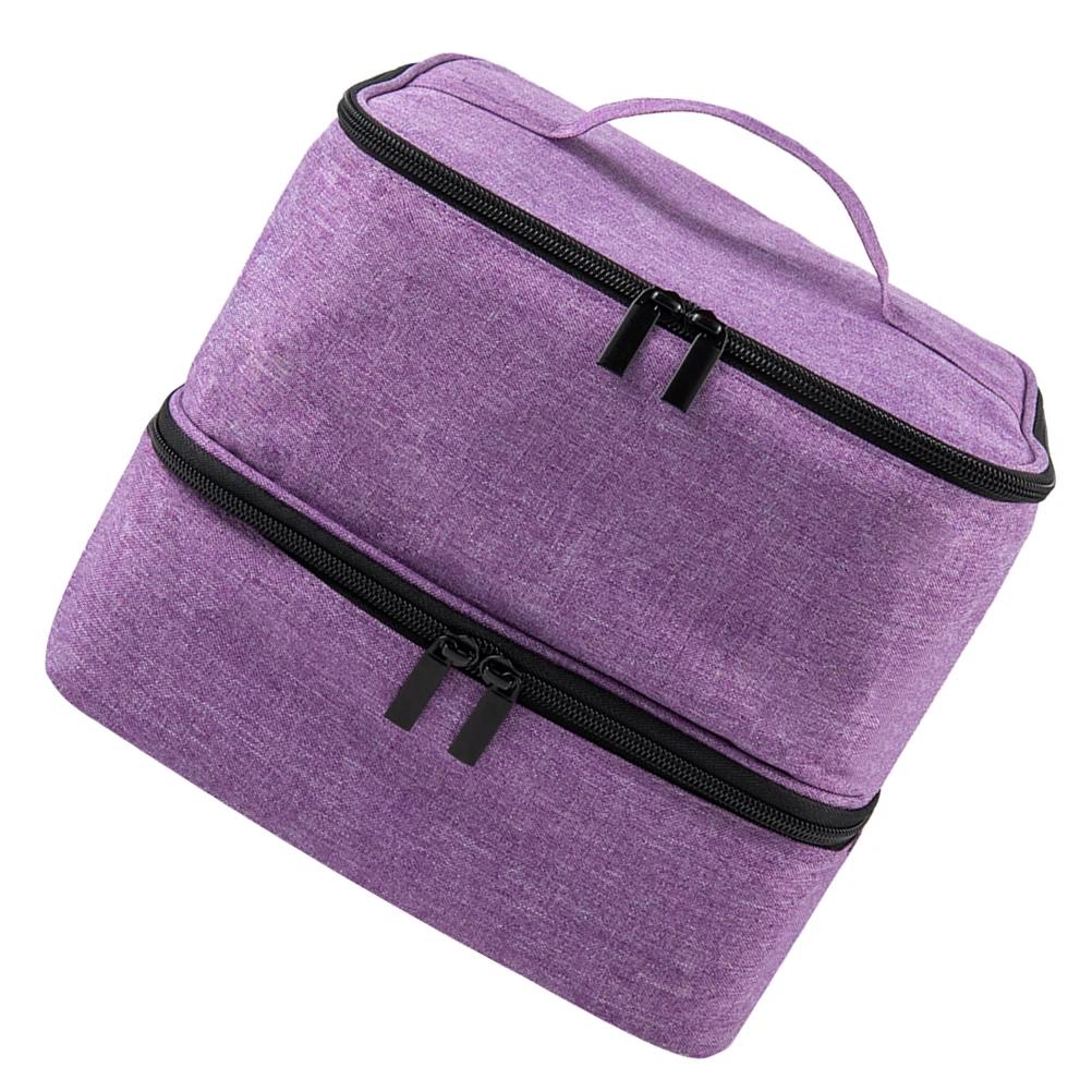 Makeup Storage Bag Large Capacity Double Layer Waterproof Nail Polish Organizer Purple Cosmetics Travel Toiletry Case Storage
Makeup Storage Bag Large Capacity Double Layer Waterproof Nail Polish Organizer Purple Cosmetics Travel Toiletry Case Storage