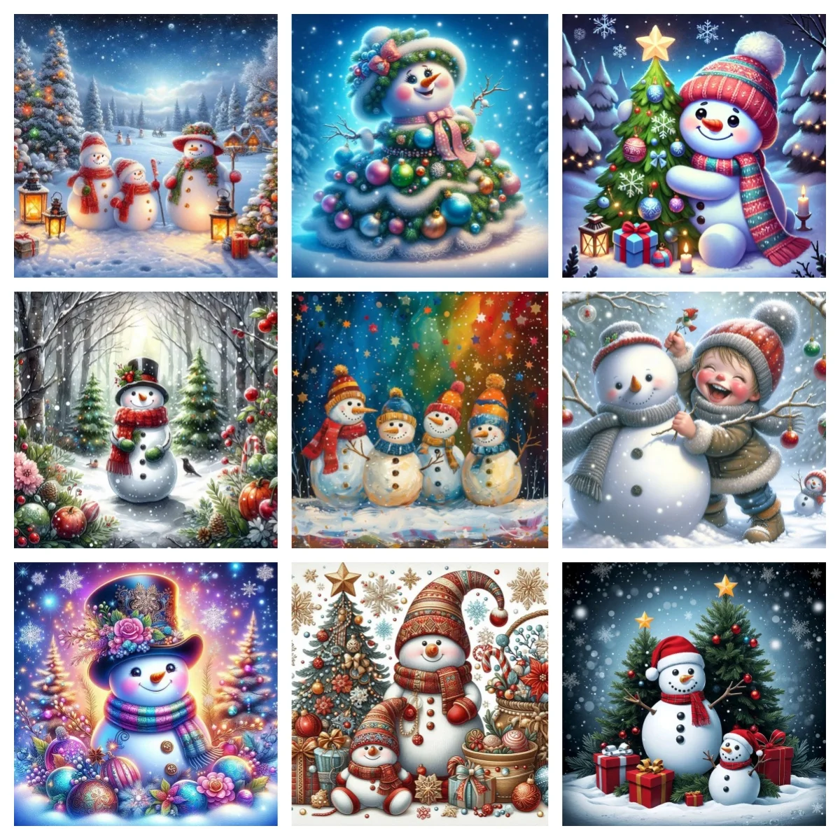 5D Diamond Painting New Cute Snowman DIY Mosaic Style Home Decor New Diamond Embroidery Hand Kids Gift
5D Diamond Painting New Cute Snowman DIY Mosaic Style Home Decor New Diamond Embroidery Hand Kids Gift