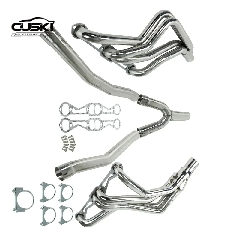 High Flow Full Length Exhaust Header Manifold Y-Pipe For 82-92 Camaro/Firebird SBC quality Stainless Steel Car Exhaust System
High Flow Full Length Exhaust Header Manifold Y-Pipe For 82-92 Camaro/Firebird SBC quality Stainless Steel Car Exhaust System
