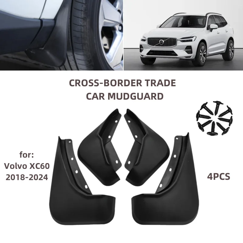 Suitable for 18-24 Volvo Volvo XC60 Mudguards Fender Mudflaps Front Rear Flares Splash Guards Cover Car Accessorie
Suitable for 18-24 Volvo Volvo XC60 Mudguards Fender Mudflaps Front Rear Flares Splash Guards Cover Car Accessorie
