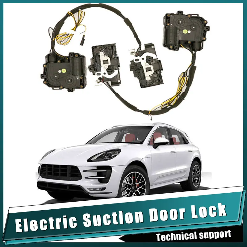 Smart Auto Electric Suction Door Lock for Porsche macan Automatic Soft Close Door Super Silence Car Vehicle Door
Smart Auto Electric Suction Door Lock for Porsche macan Automatic Soft Close Door Super Silence Car Vehicle Door