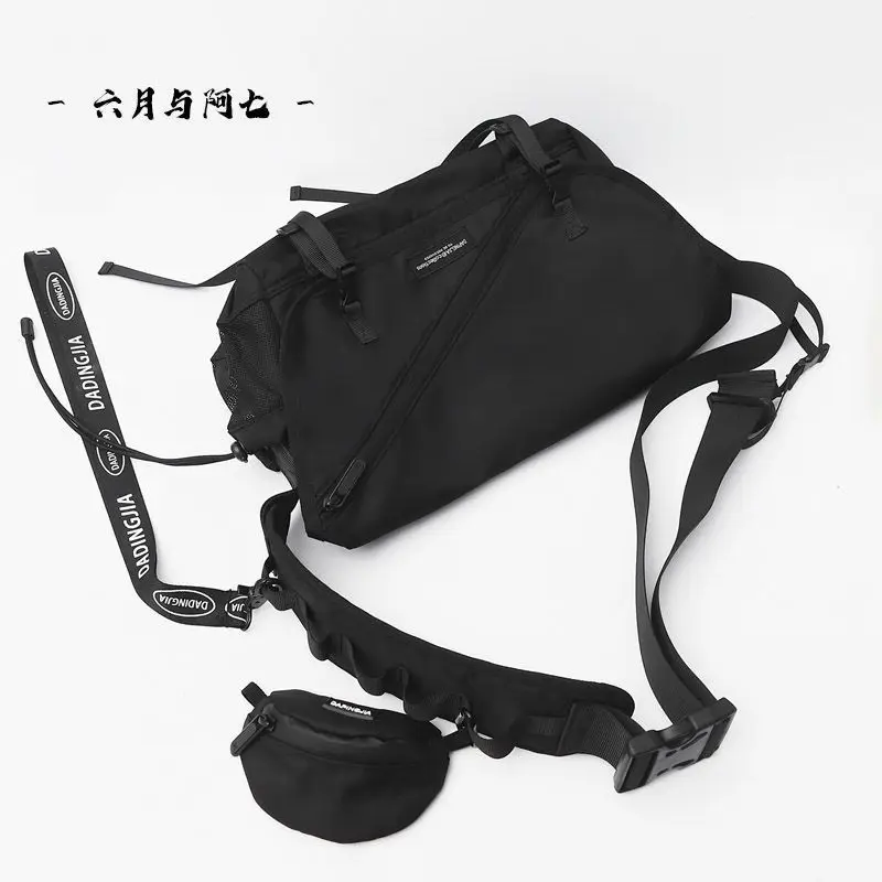 Nylon Shoulder Man Bag Japanese Teenager School Laptop Sling Men's Bag Streetwear Travel Cross Bag Messenger Bags for Men
Nylon Shoulder Man Bag Japanese Teenager School Laptop Sling Men's Bag Streetwear Travel Cross Bag Messenger Bags for Men