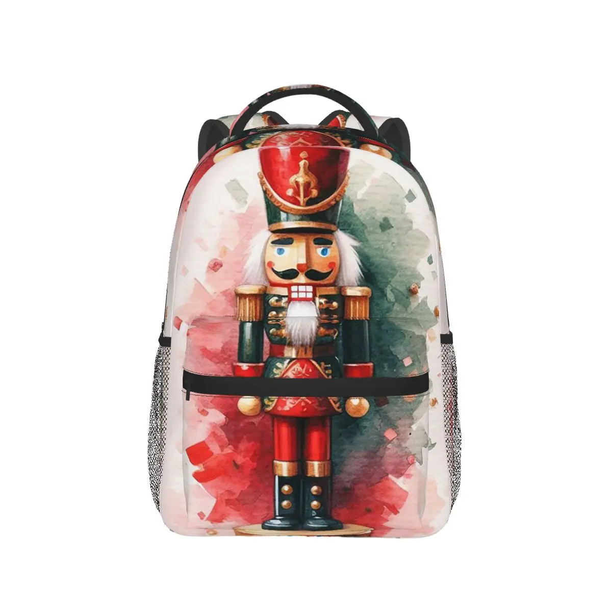 Nutcracker Soldier Toy Christmas Backpack Hot Sale Daypack Large Capacity Kids BookBag School Bag Shoulder Bags for Men Women
Nutcracker Soldier Toy Christmas Backpack Hot Sale Daypack Large Capacity Kids BookBag School Bag Shoulder Bags for Men Women