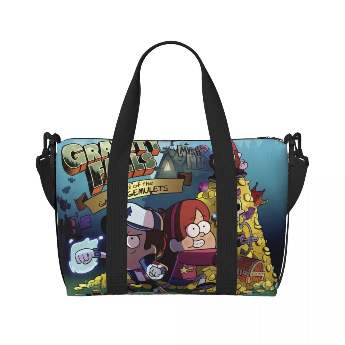 Custom Anime Gravity Falls Groceries Tote Shopping Bag Women Big Capacity Gym Beach Travel Bags
Custom Anime Gravity Falls Groceries Tote Shopping Bag Women Big Capacity Gym Beach Travel Bags