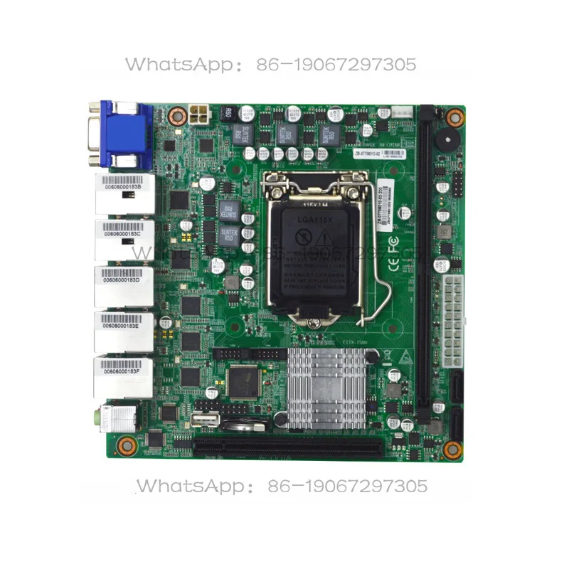 EITX-7580 Industrial Control Main Board 1151 Pin Multi-network Port Service Visual Game Special All-in-one Machine Mini
EITX-7580 Industrial Control Main Board 1151 Pin Multi-network Port Service Visual Game Special All-in-one Machine Mini