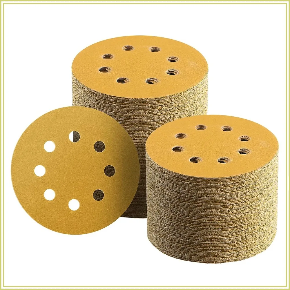100 Pcs 5 Inch 220 Grit Sanding Discs, Hook and Loop, 8 Hole Dustless for Woodworking Automotive
100 Pcs 5 Inch 220 Grit Sanding Discs, Hook and Loop, 8 Hole Dustless for Woodworking Automotive