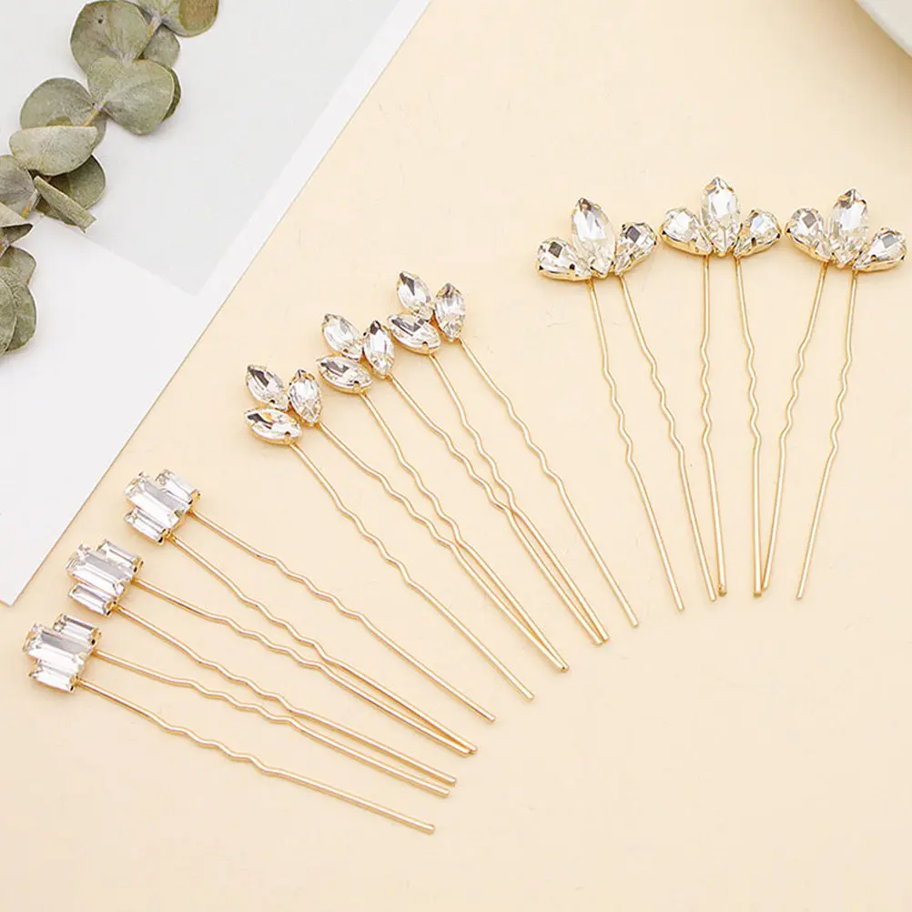 1Set Bridal Hairpins Rose Gold Alloy Wedding Hair Accessories Elegant Hair Clips for Bride Party Dance Engagement Anniversary
1Set Bridal Hairpins Rose Gold Alloy Wedding Hair Accessories Elegant Hair Clips for Bride Party Dance Engagement Anniversary