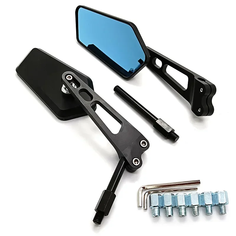 Pair Motorbike Side Mirror Motorcycle M8 M10 RearView Mirrors For Harley Kawasaki Yamaha Suzuki Touring Bobber
Pair Motorbike Side Mirror Motorcycle M8 M10 RearView Mirrors For Harley Kawasaki Yamaha Suzuki Touring Bobber