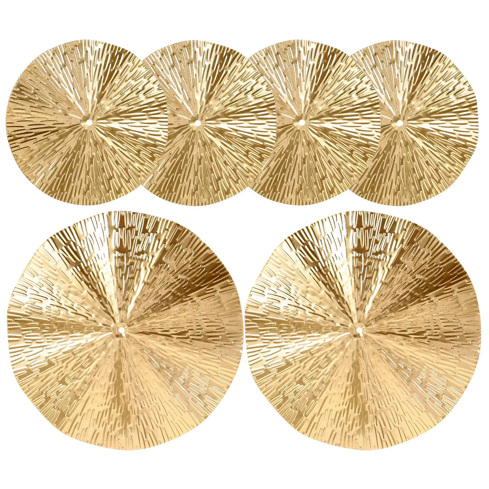 6 Pcs Gold Wall Art Sunglasses Decoration Chandelier for Living Room Circular Metal Home
6 Pcs Gold Wall Art Sunglasses Decoration Chandelier for Living Room Circular Metal Home