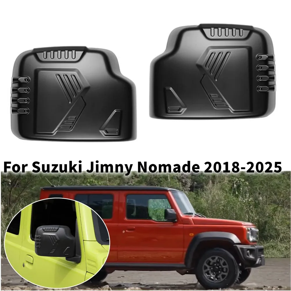 For Suzuki Jimny Nomade 2018-2025 ABS Car Rearview Side Mirror Cover Wing Cap Exterior Doror Housing Trim Adhesive Sticker
For Suzuki Jimny Nomade 2018-2025 ABS Car Rearview Side Mirror Cover Wing Cap Exterior Doror Housing Trim Adhesive Sticker