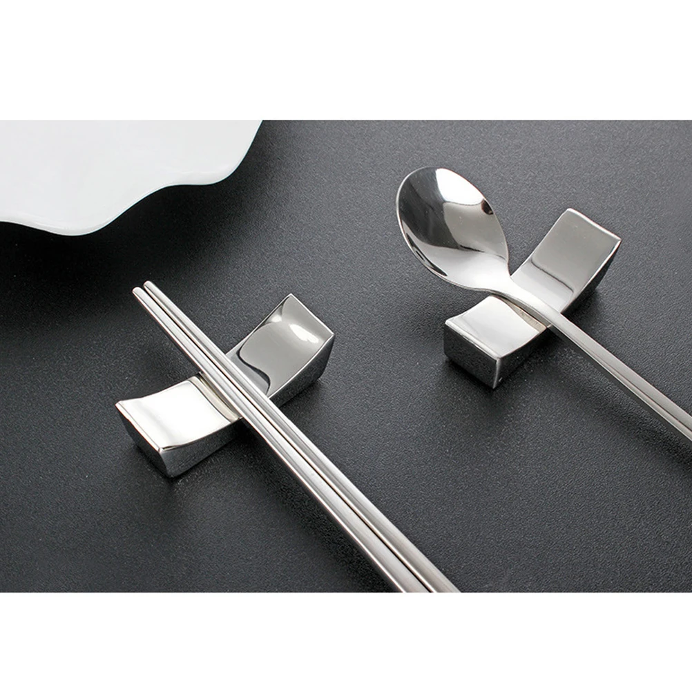 4Pcs Stainless Steel Chopsticks Rack H Polished Gloss Finish Elegant Dining Table Decor Spoon Fork Rest Clean Environment Gifts
4Pcs Stainless Steel Chopsticks Rack H Polished Gloss Finish Elegant Dining Table Decor Spoon Fork Rest Clean Environment Gifts