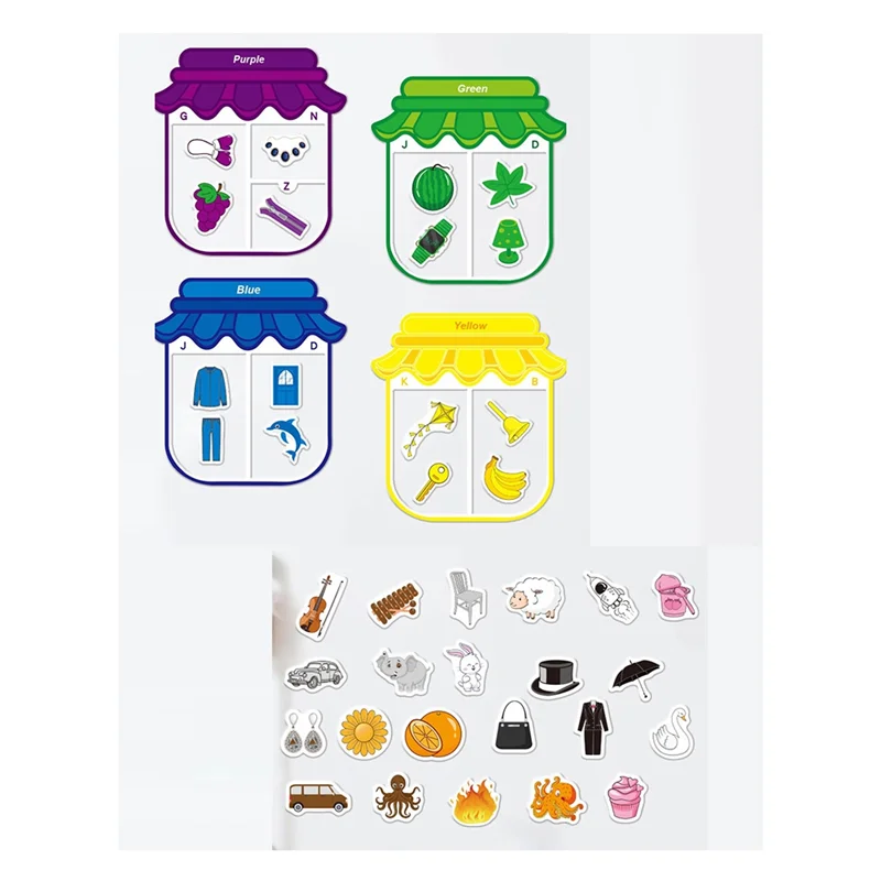 【Flash Sale】Magic Magnetic Color Sorting Set - Color Sorting Toys For Toddlers, Color And Shape Sorting, Preschool Time Learning
【Flash Sale】Magic Magnetic Color Sorting Set - Color Sorting Toys For Toddlers, Color And Shape Sorting, Preschool Time Learning