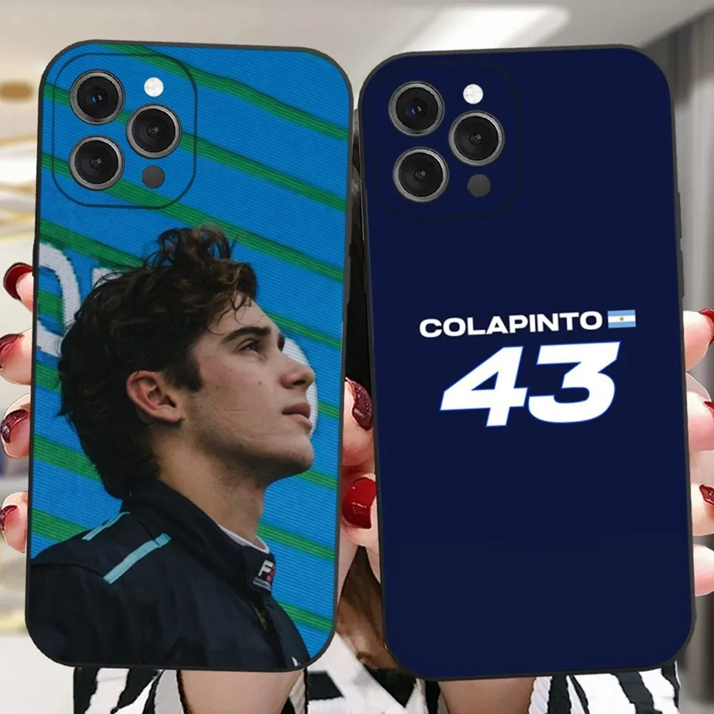 F1 F-FrancoS 43 C-ColapintoS Phone Case For iPhone 16,15,14,13,12,11 Plus,Pro,Max,XR,XS,X,7,8 Plus,SE,Mini Silicone Soft
F1 F-FrancoS 43 C-ColapintoS Phone Case For iPhone 16,15,14,13,12,11 Plus,Pro,Max,XR,XS,X,7,8 Plus,SE,Mini Silicone Soft