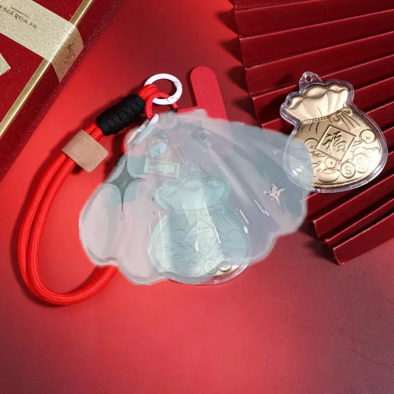 New 2026 Gold Color Lucky Fu Bag Pendent Keychain Backpack Charm Decoration New Year Gift Phone Lanyard
New 2026 Gold Color Lucky Fu Bag Pendent Keychain Backpack Charm Decoration New Year Gift Phone Lanyard