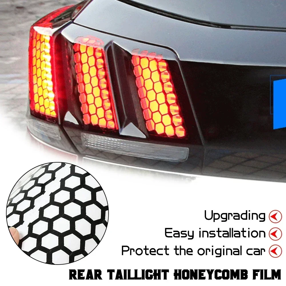 6PCS Car Rear Tail Light Lamp Cover Honeycomb Stickers Protector Taillight Decor Decal for Peugeot 3008 3008GT 2017 2018 2019 NE
6PCS Car Rear Tail Light Lamp Cover Honeycomb Stickers Protector Taillight Decor Decal for Peugeot 3008 3008GT 2017 2018 2019 NE